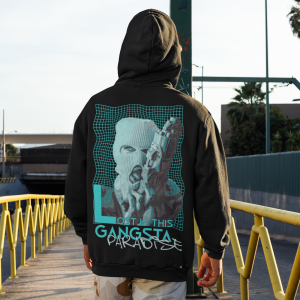 Мъжки Черен Суитшър "Gangsta Paradise"