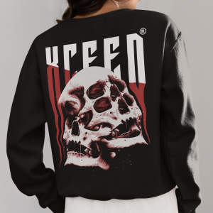 Дамска Черна Блуза "Scull"