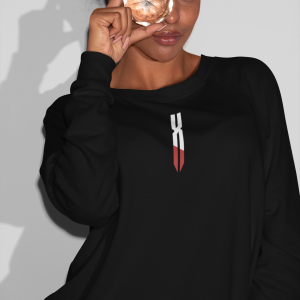 Дамска Черна Блуза "Scull"