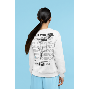 Дамска Бяла Блуза "Self Control"