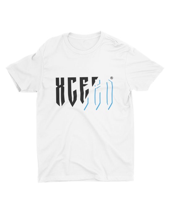 Мъжка Бяла Тениска Xceed 1/2 Logo | Качество и комфорт | Xceed.bg