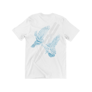 Мъжка Бяла Тениска "Xceed Birds"
