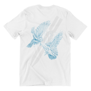 Мъжка Бяла Тениска "Xceed Birds"