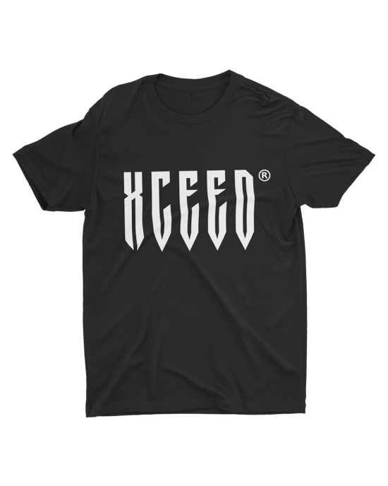 Мъжка Черна Тениска Xceed Logo | Качество и комфорт | Xceed.bg
