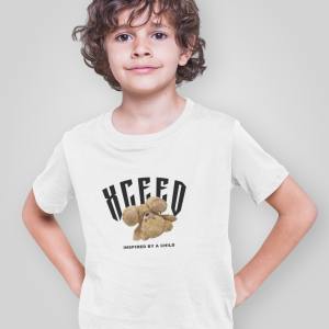 Детска Бяла Тениска "Xceed Teddy-Bear"